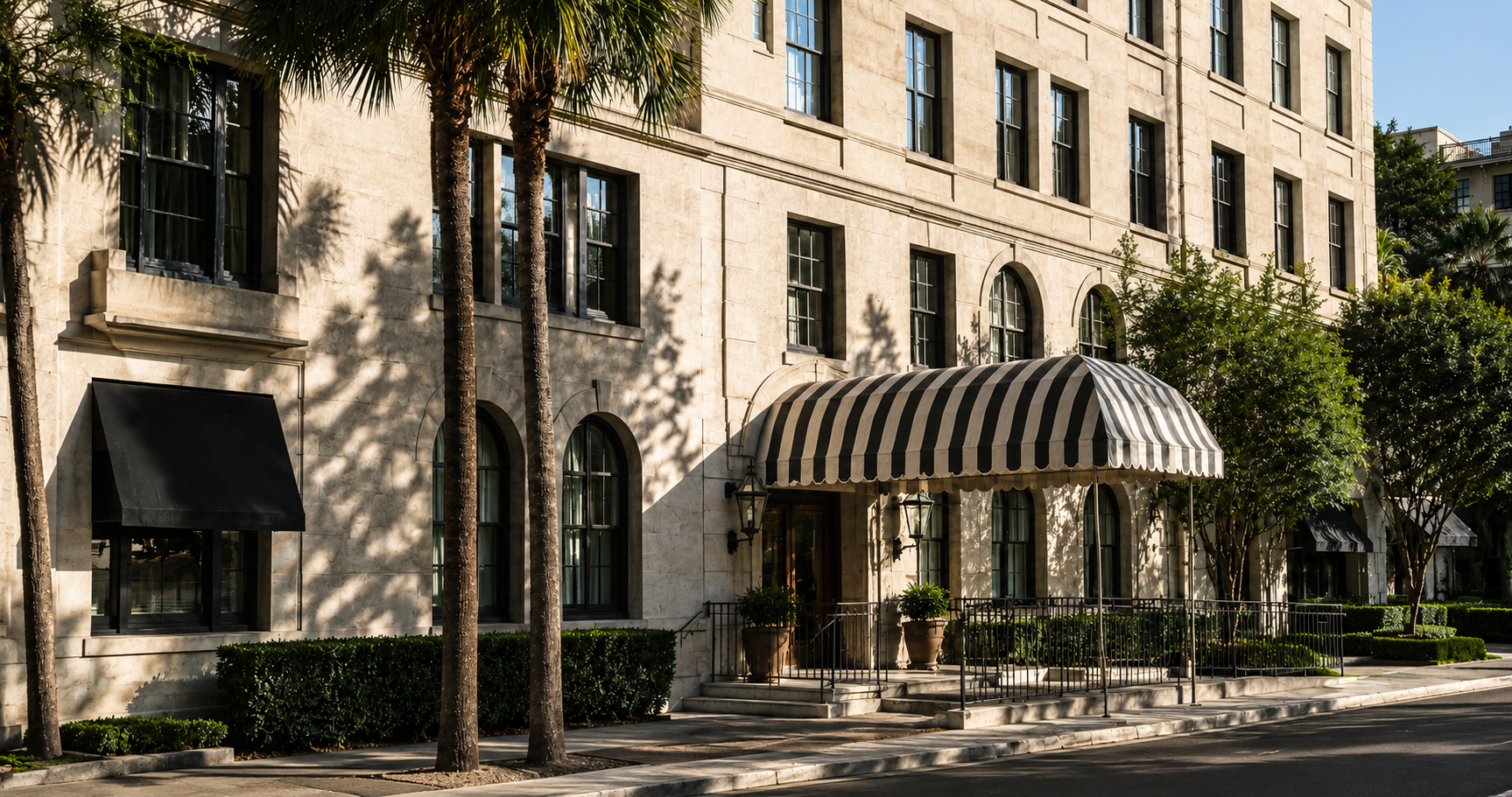 Hotel exterior — hotel investment advisory and due diligence